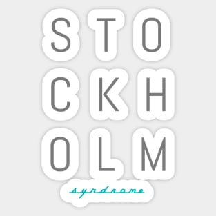 Stockholm Syndrome Sticker